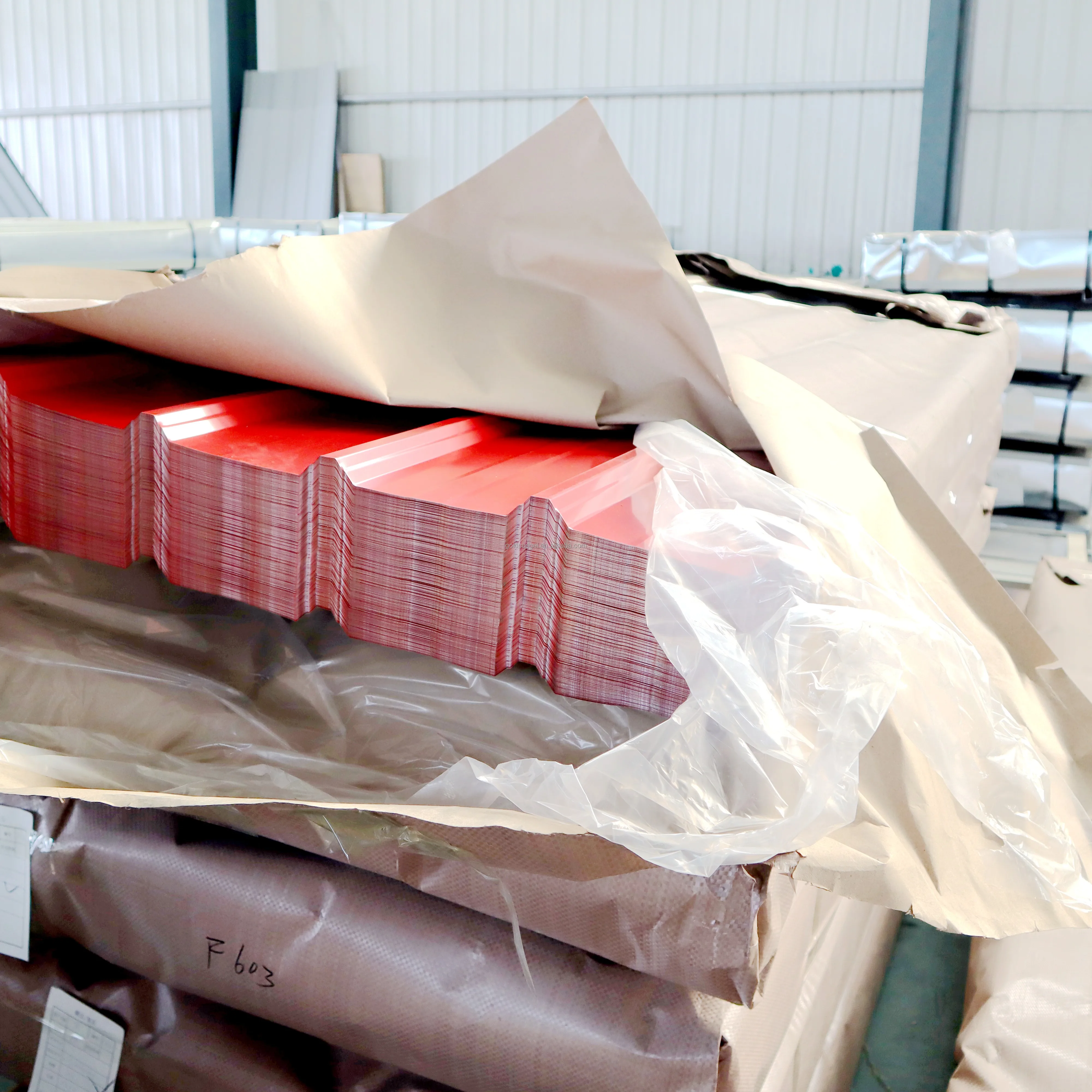 Custom Color Pre-painted Sgch Tole PPGI Zinc Galvanized Corrugated Steel Metal Roofing Sheet