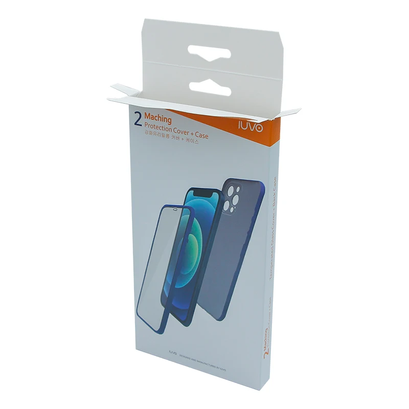 Wholesale Custom Cheap Phone Case Paper Box Packaging Screen Protector Tempered Glass Screen Shipping Box
