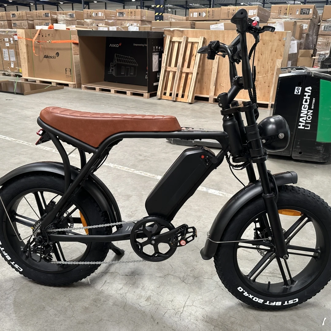 Ouxi V8 Aluminum Alloy 500W 48V 15Ah Dual batteries Dual Motors Full Suspension Fat Ebike electric bike