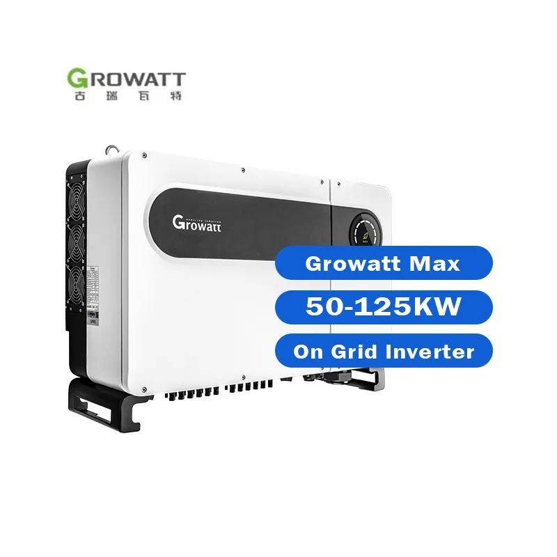 50KW 60KW 80KW 100KW 120W Growatt on Gird Inverter Growatt MAX 80KTL3-X LV 3Phase Grid Tie Solar Inverter for Solar System