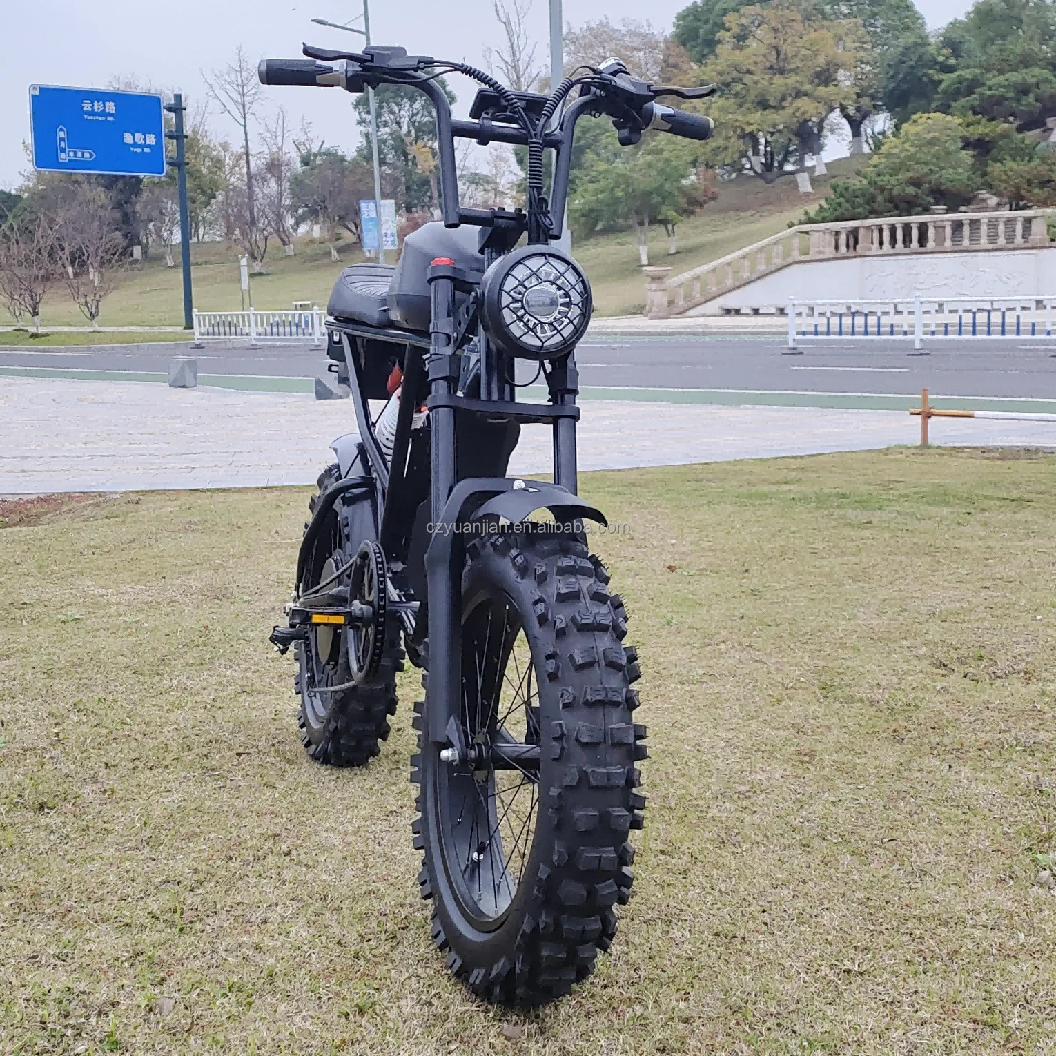 20 Inch Electric Bike Vintage E-bike 48v 750w Super Bikes 73 Style long seat Electric Bicycle