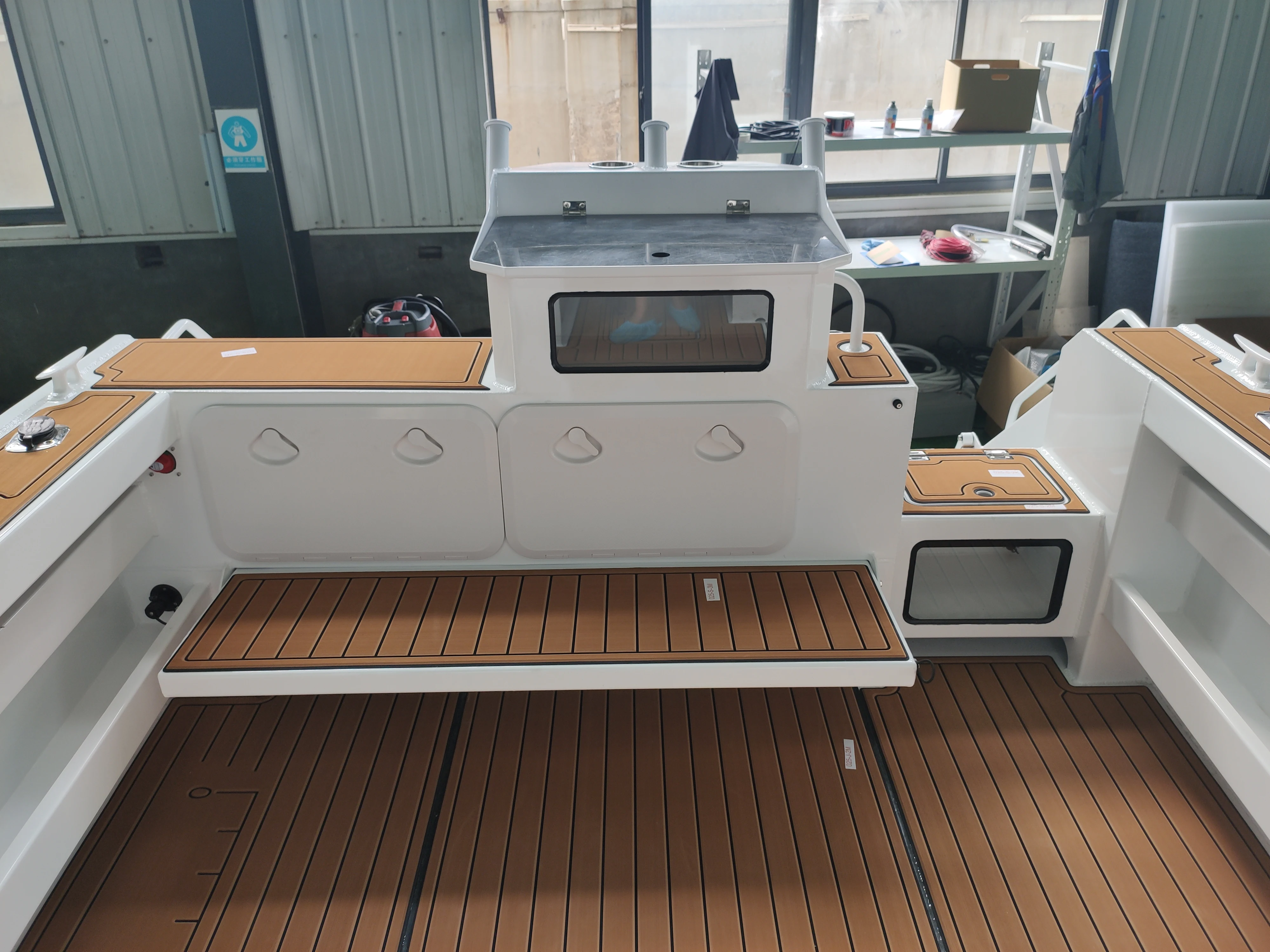 Profisher 750/23ft стабильные и спортивные Прямые продажи с завода дешевые алюминиевые рыбацкие лодки