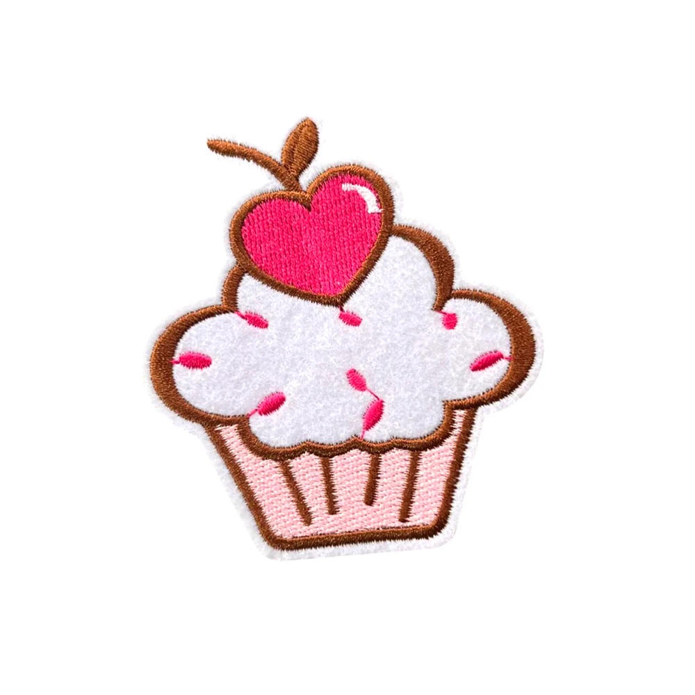 Custom Logo Design Heat Transfer Woven Label Embroidery Patch Embroidered Clothes Fabric Woven Sustainable Free in Stock