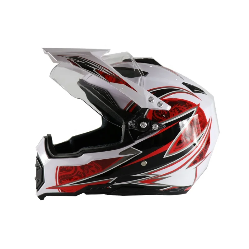 Wholesale Colorful Full Face Protective Head Cross Carbon Helmet