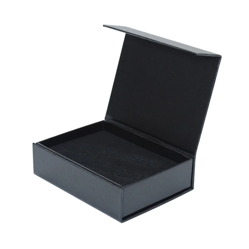 Wholesale Custom Logo Black Cardboard Box Packaging Gift Boxes Magnetic Cardboard Box