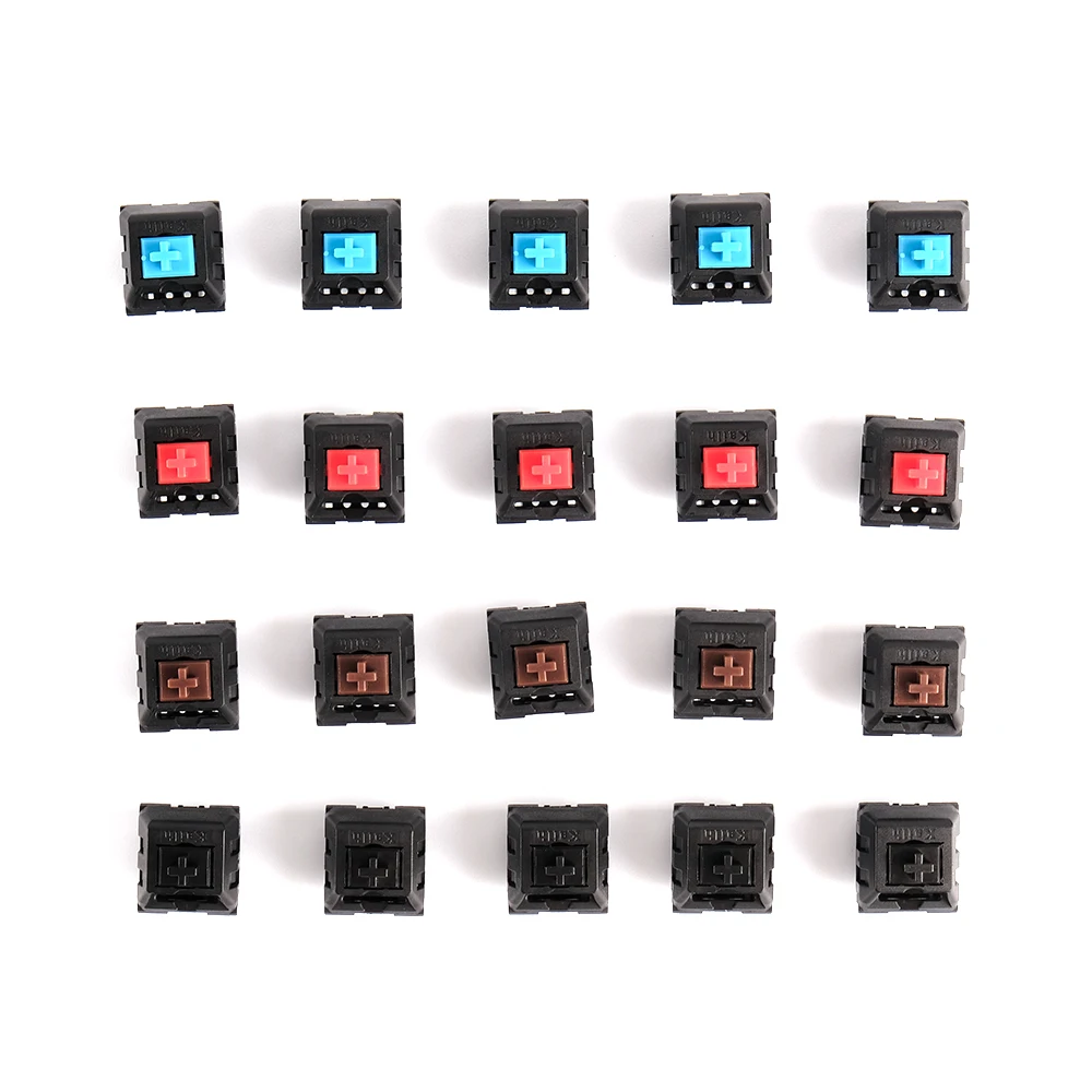 Kailh Switch Red Blue Black  Swap Gaming Keyboard Switches Linear Mechanical Switches