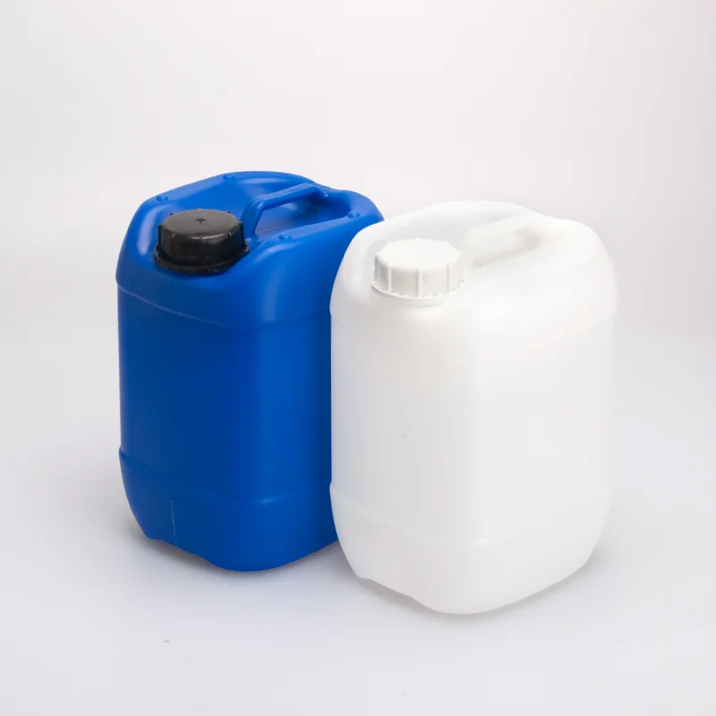 
5L 10L 20L 25L 30L Stackable HDPE Barrel Plastic Jerrycan with Tamper Evident Lids for Shipping Transport Storage 