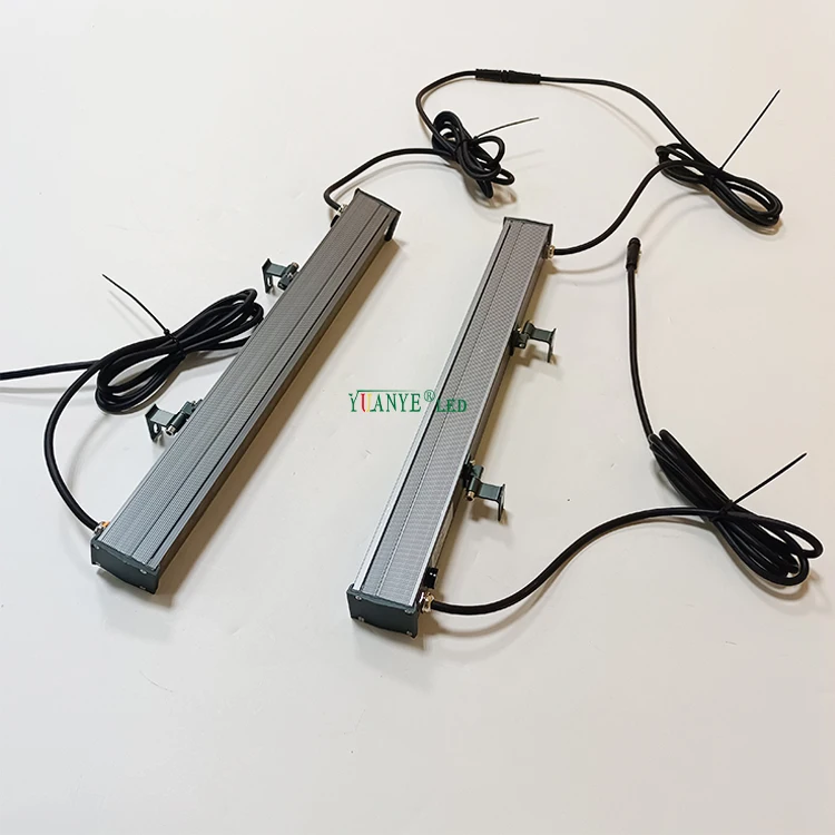 Dmx512 Outdoor Permanent Outdoor Lights Aluminum Material Rgb Rgbwa 4In1 Wall Washer Stage Lighting Facade Decoration