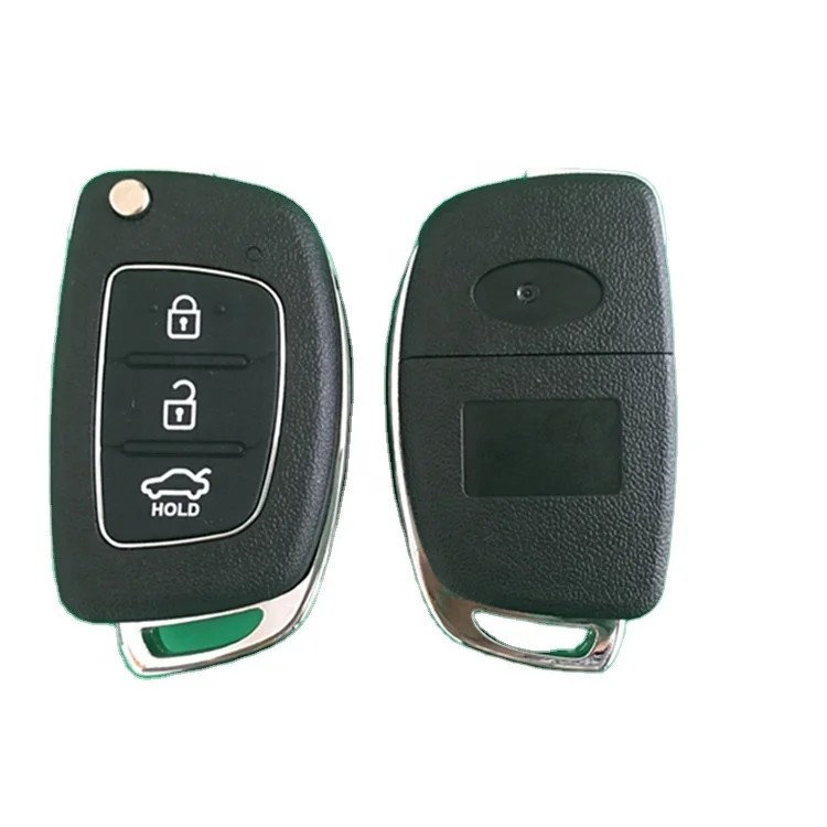 Чехол-книжка с пульта дистанционного управления для хьюд 3 кнопки модифицированный флип ключа оболочки акцент лезвие