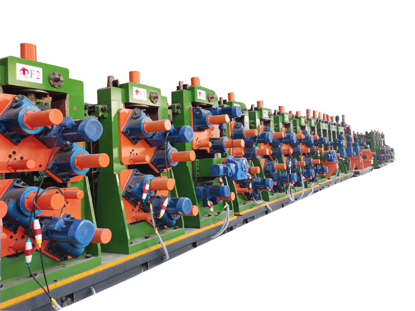 Metal Pipe machine line Round Square pipe coper joint machine  laser pipe