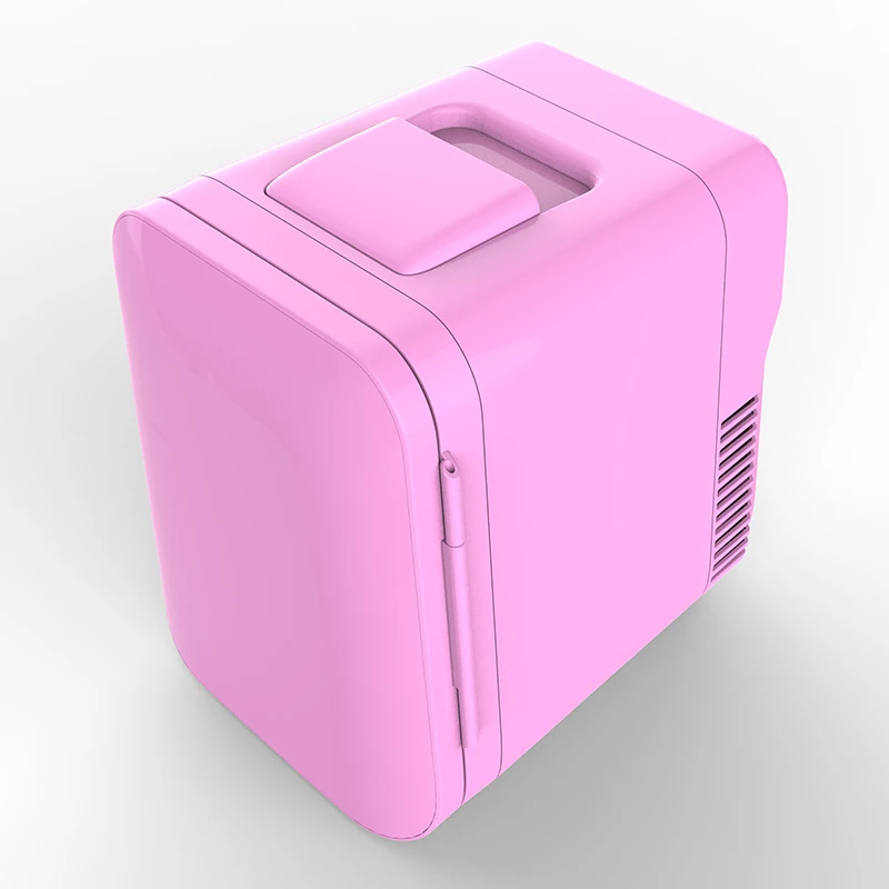  2021 New Mini Refridgerator 4 Liter/6 Can Portable Cosmetic Skincare Fridge AC/DC Cooler and