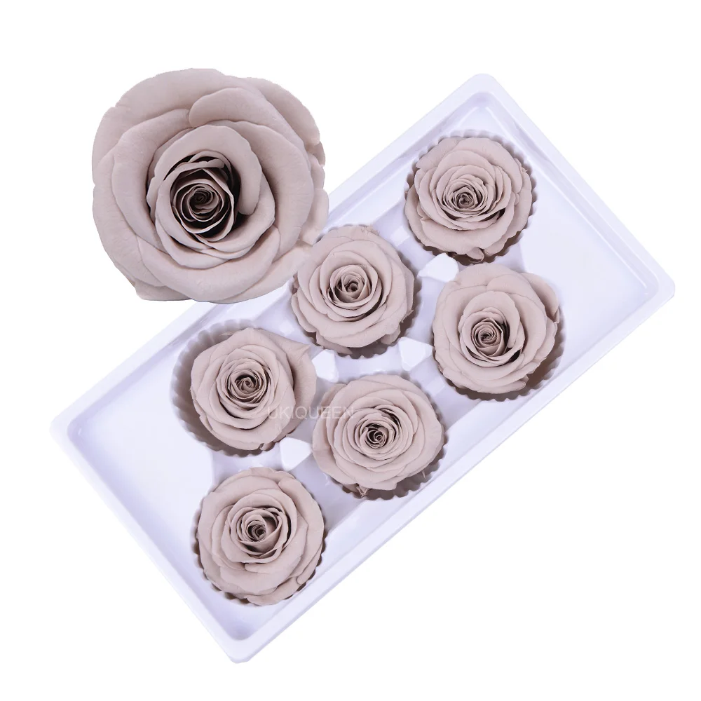 
Culinan Wholesale 5-6Cm Flower Eternal Roses Preserved Rose Immortal Preserved Flower Diy Christmas Teachers Day 