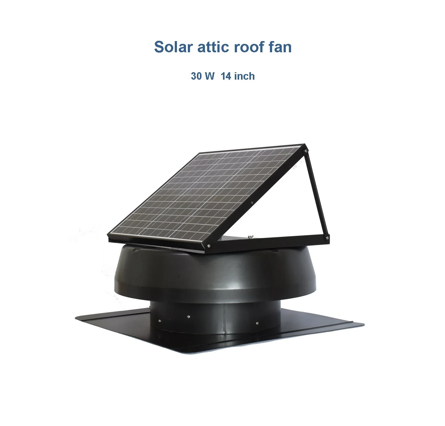 Вентиляционные комплекты SUNNY power Green продукты 30 ватт поликристаллического или монокристаллического кремния выхлопа воздуха чердачный вентилятор