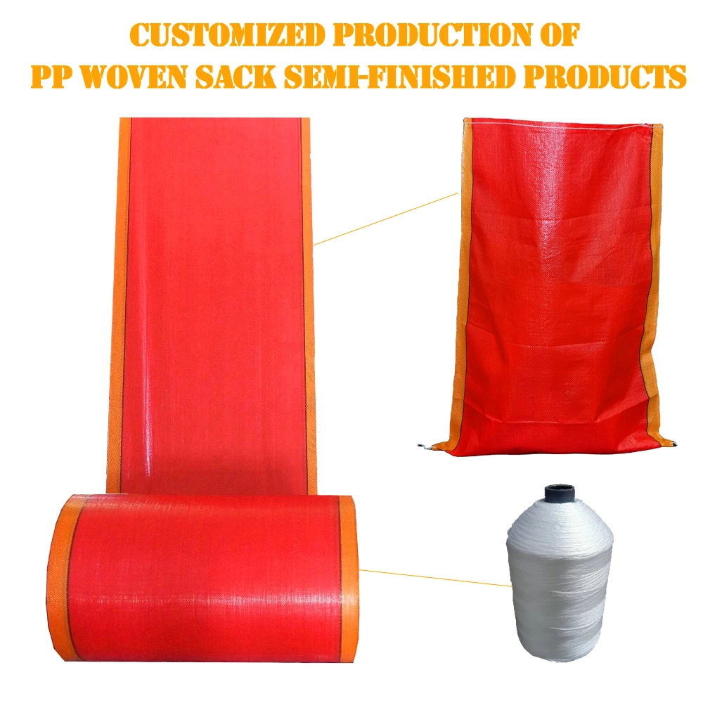 Chile market  25kg 45*75cm red 50kg polypropylene red pp woven potato sack bag sacos de polipropileno de 50 kg rojos