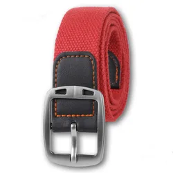 Popular Alloy Buckle Hot Versatile Casual  Belt Leisure Sports Belt  Men Canvas Belt