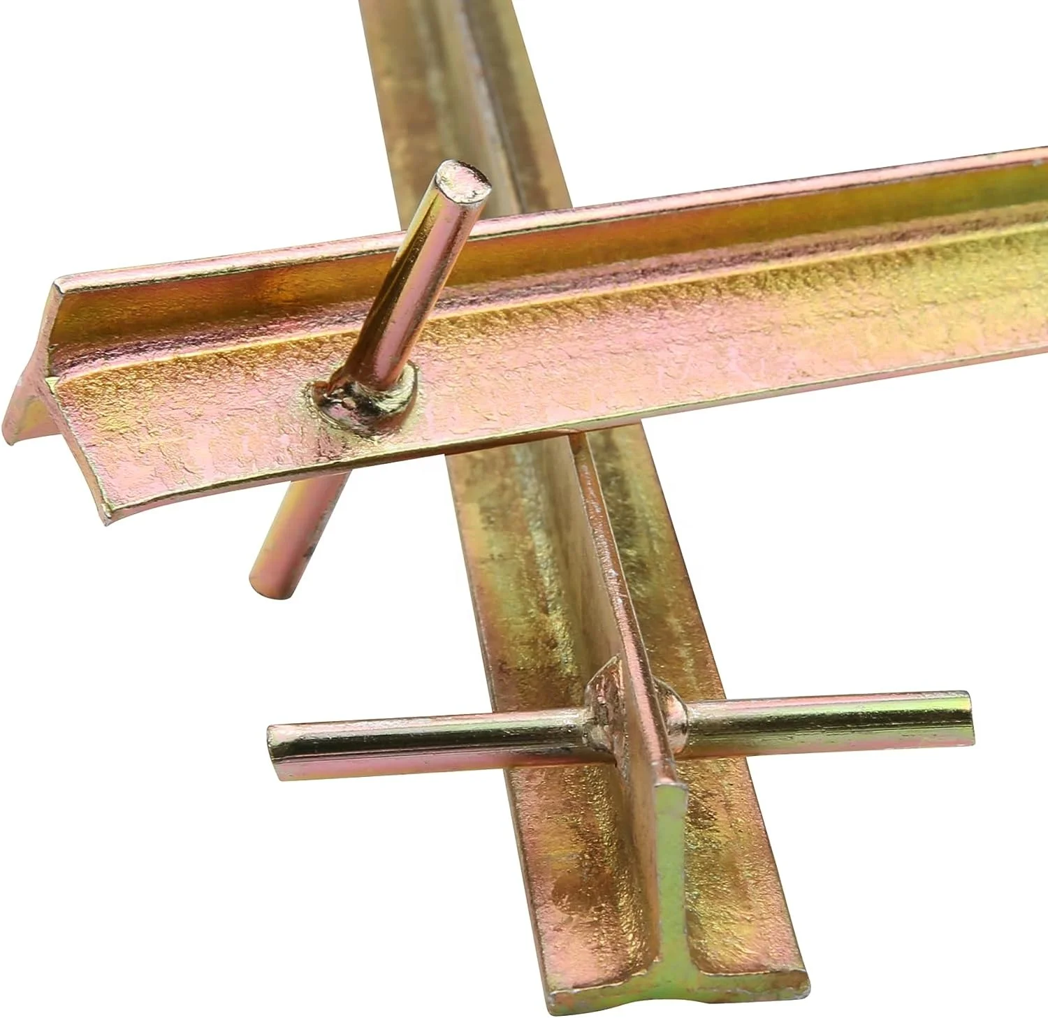 56878B# Steel Pegs T-Profile 400 x 25 mm Tent Pegs Hard Floors Tent Nails Camping Pegs Long Galvanized