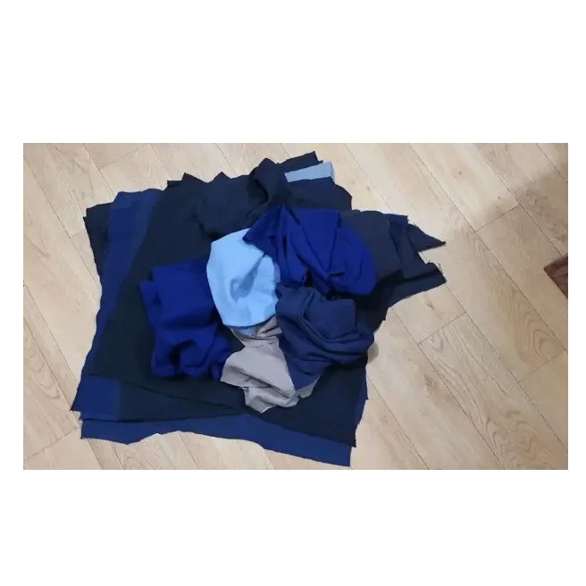 Garment Fabric Waste Light Color Eco Friendly Terry fabrics Waste Supply Factory Hot Selling Eco friendly Wholesale Price