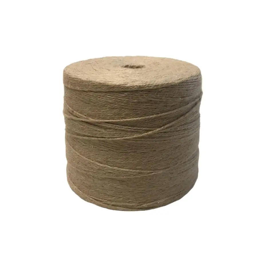 Wholesale Factory Manufacture 100% Natural Jute Yarn High Standard Quality Export Oriented Wholesale Jute Yam Raw Jute Material