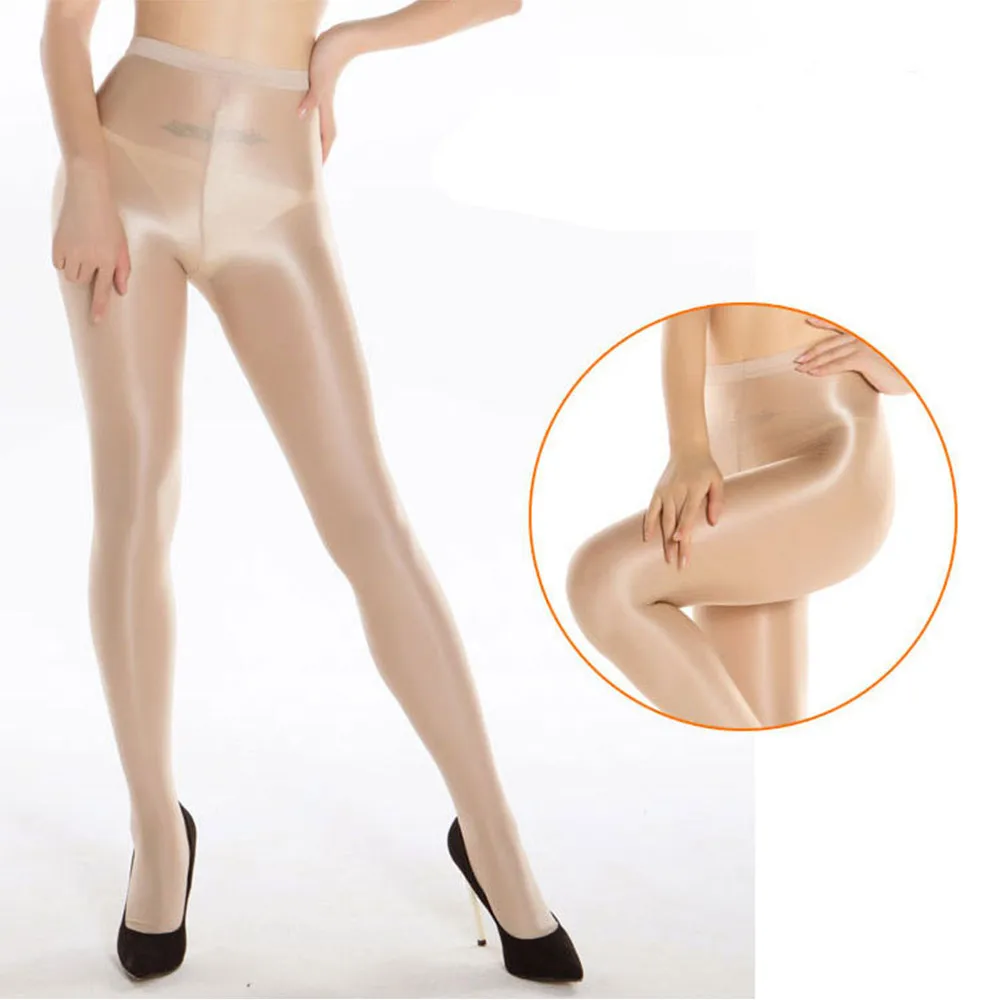 70D Bar ds Stage Sexy Stockings Bottoming Non-slip Glossy Stockings Pantyhose Tights Women