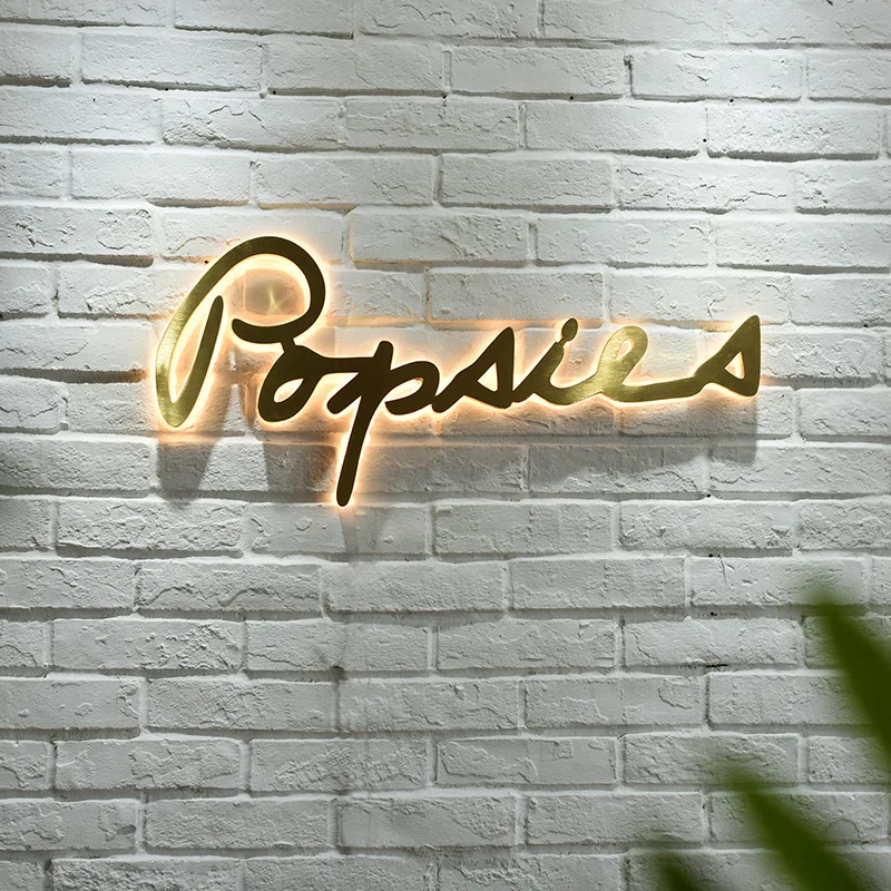 billboard Luminous word Electronic signs custom store door custom luminous words outdoor LED backlight logo