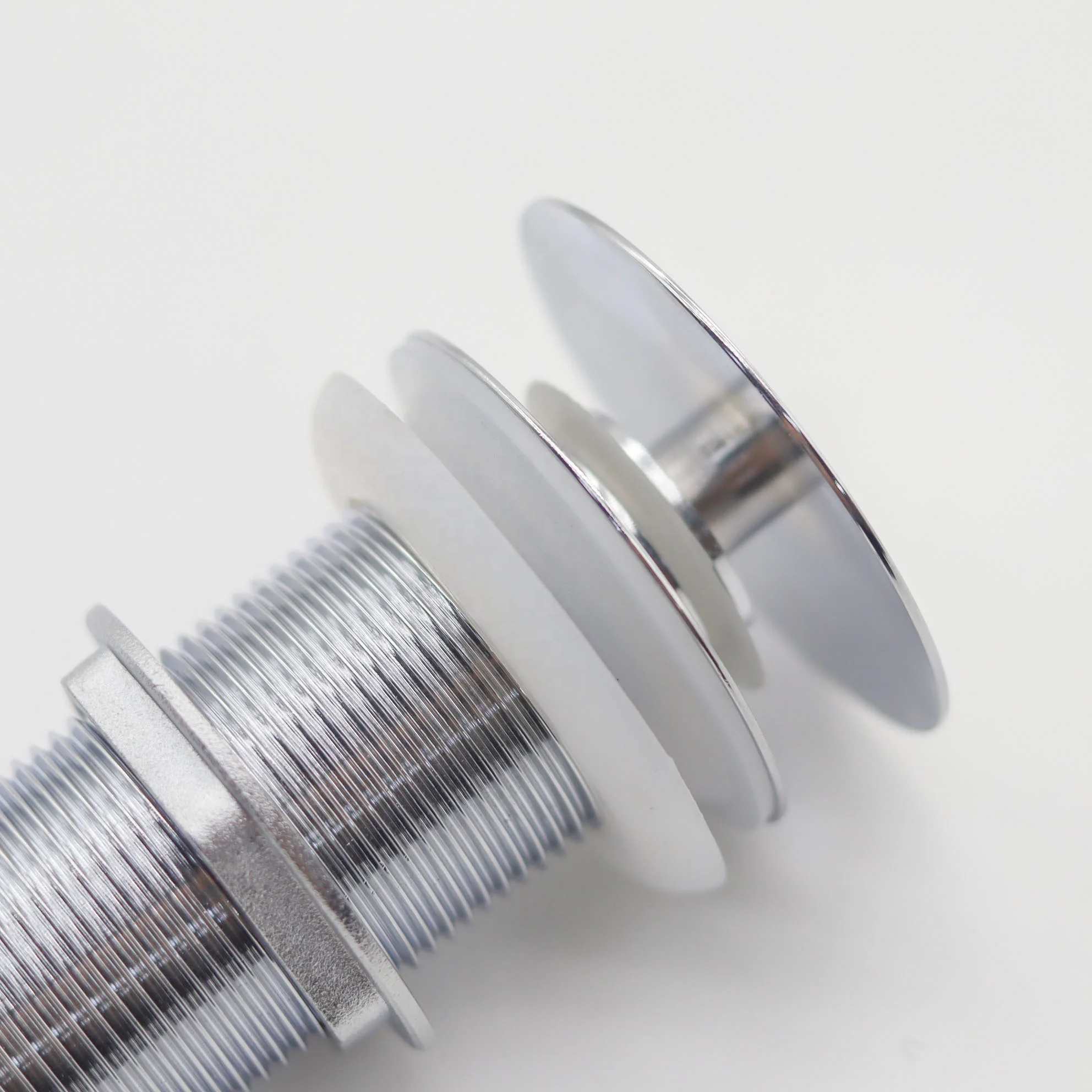 Clack Wash Basin Brass Bathroom Sink Drain Strainer for Home Basin Waste Grid Drain Abs Basin Waste Coupling