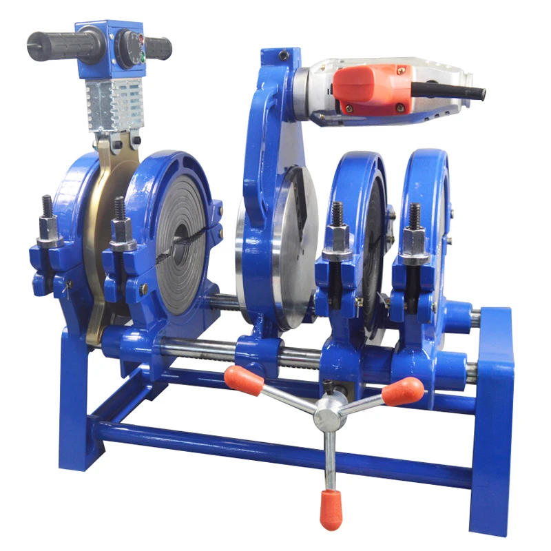 
Warranty for 3year 220V Pipe Fusion Welder Tool 63-200mm PE PPR PB 4 Clamps Butt Fusion Welding Machine Piping Hot Melt Engine 