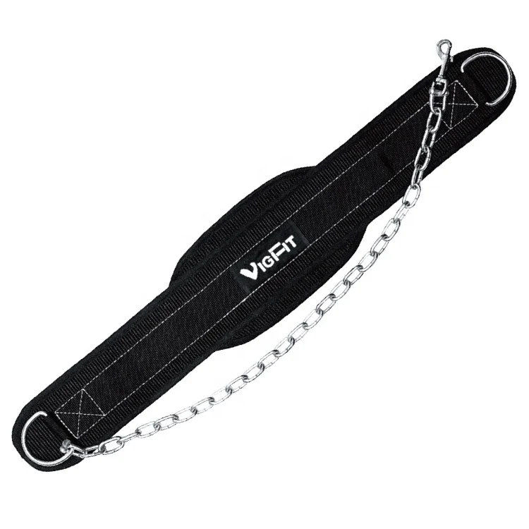 Dip Belt With Chain Fitness Dipping Pull Up Belt For Men & Women