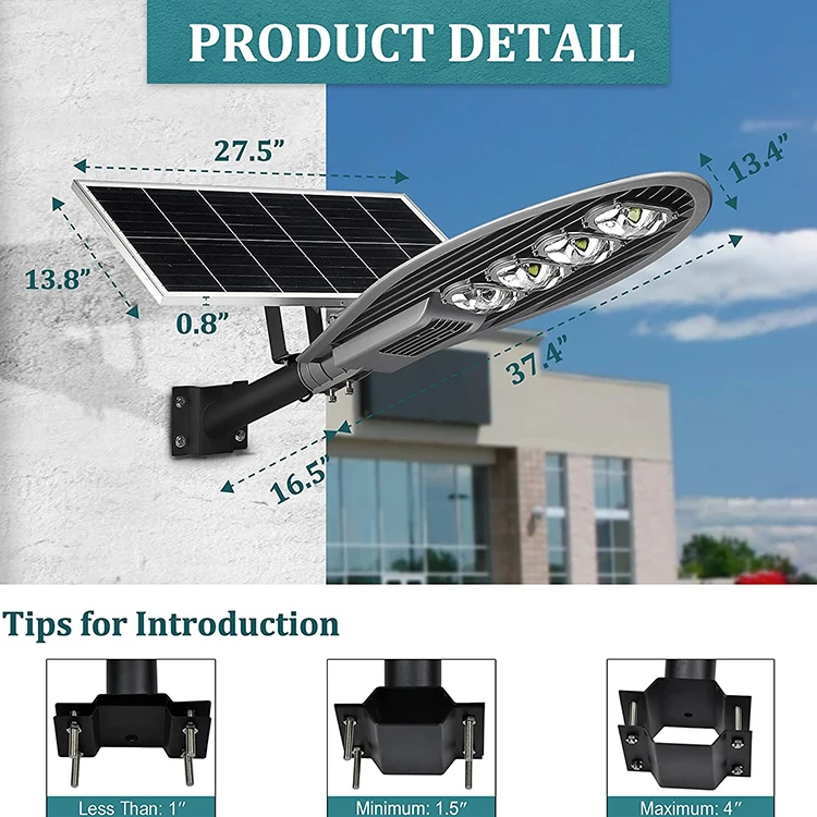 Best Selling Ip65 Waterproof Outdoor Motion Sensor 50W 80W 100W 150W COB Led Solar Street light