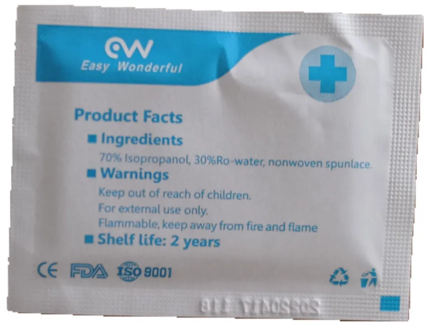 Isopropanol / Isopropyl Alcohol Ipa 70% wet wipes