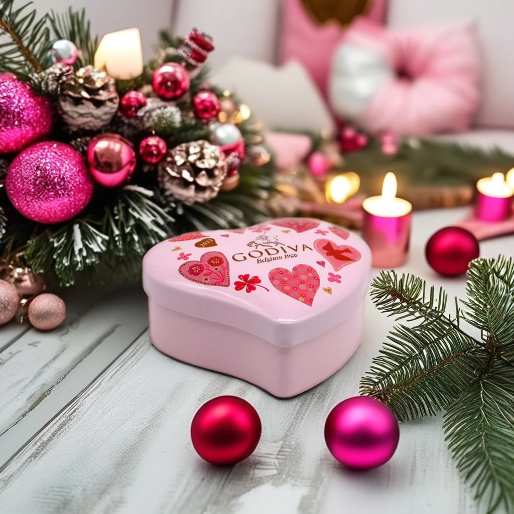 High Quality Heart-Shaped Tinplate Metal Jars Tin Food Tea Cake & Jewelry Packaging Low Price Christmas Cookie & Chocolate Can