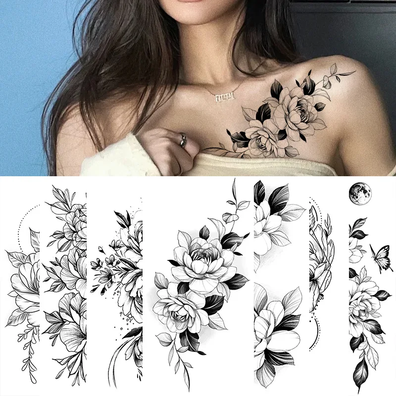 Hot Sell Body Tattoo Patch Markers Removable Tattoos Painting Art CUSTOM TATTOO TEMPORARY