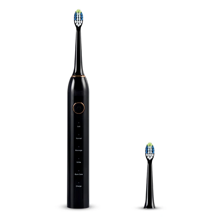 Boxed novelty signal display usb rechargeable sonic battery electric toothbrush