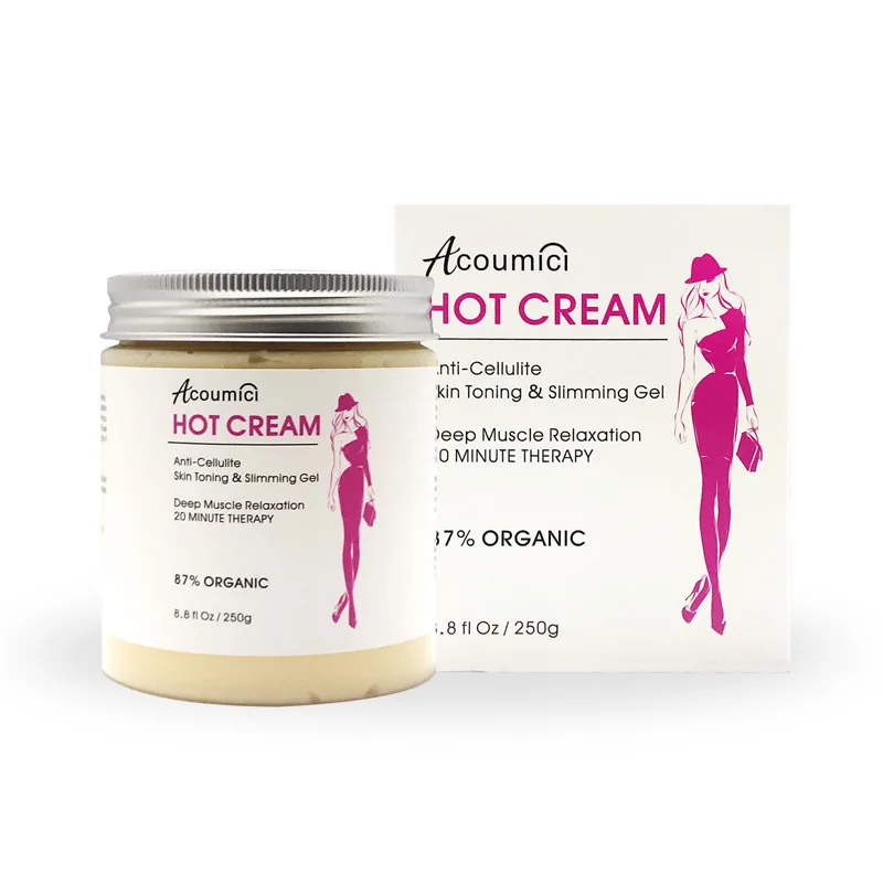 Deeply Relax Muscles Resist Cellulite Hot Cream Slimming Fat Burn Hot Cream Slimming Cellulite Cream