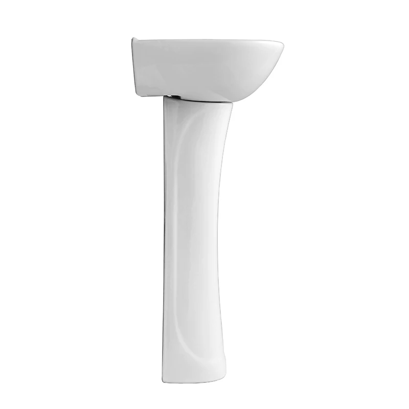 LX-3210F Bathroom Pedestal Wash Basin Ceramic Hand Wash Basin Sink