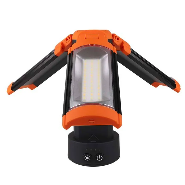 Portable Cordless Tripod LED Work Light High Lumen Inspection Work Lamp Flashlight Type-C Rechargeable magnetic Camping Lantern