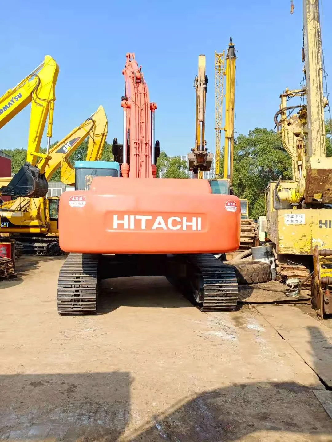 Used hot sale Japan original HITACHI EX300 excavator good condition construction machinery hydraulic crawler digger on stock