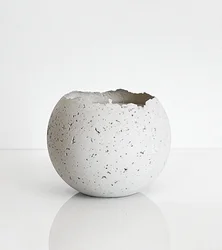 Mescente wholesale custom concrete jars scented candles luxury with lid and boxes packaging