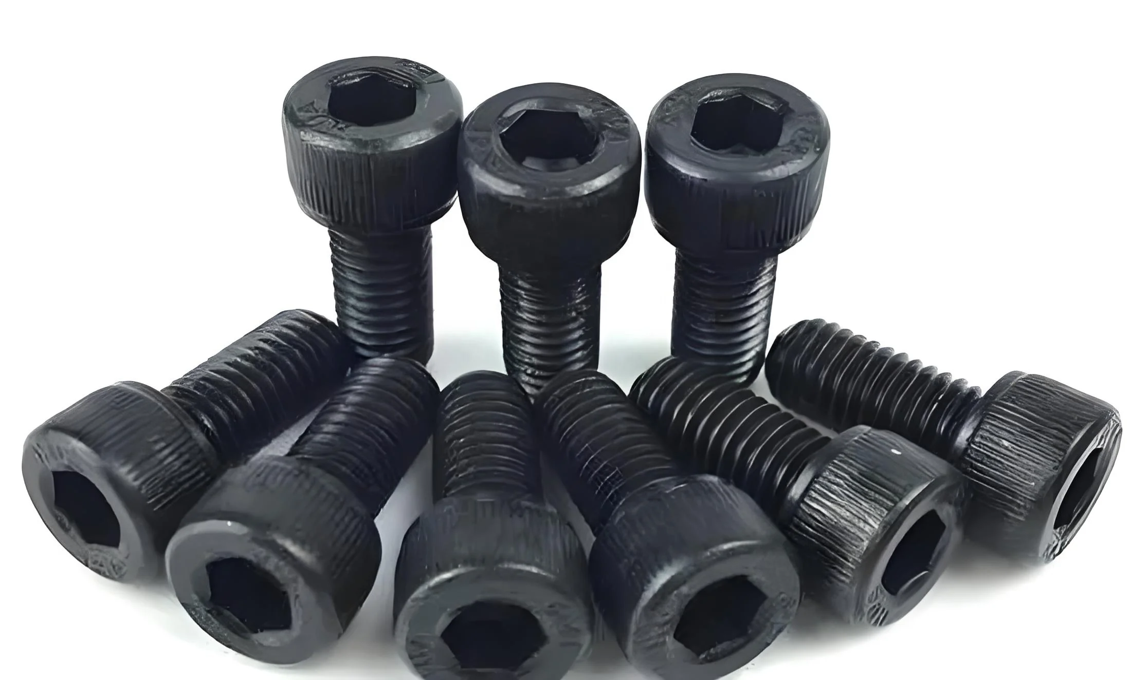 Grade 12.9 High-Strength Black Hexagon Socket Screw Carbon Steel with Cylinder Head Bolt-Manufacturer Direct Wholesales