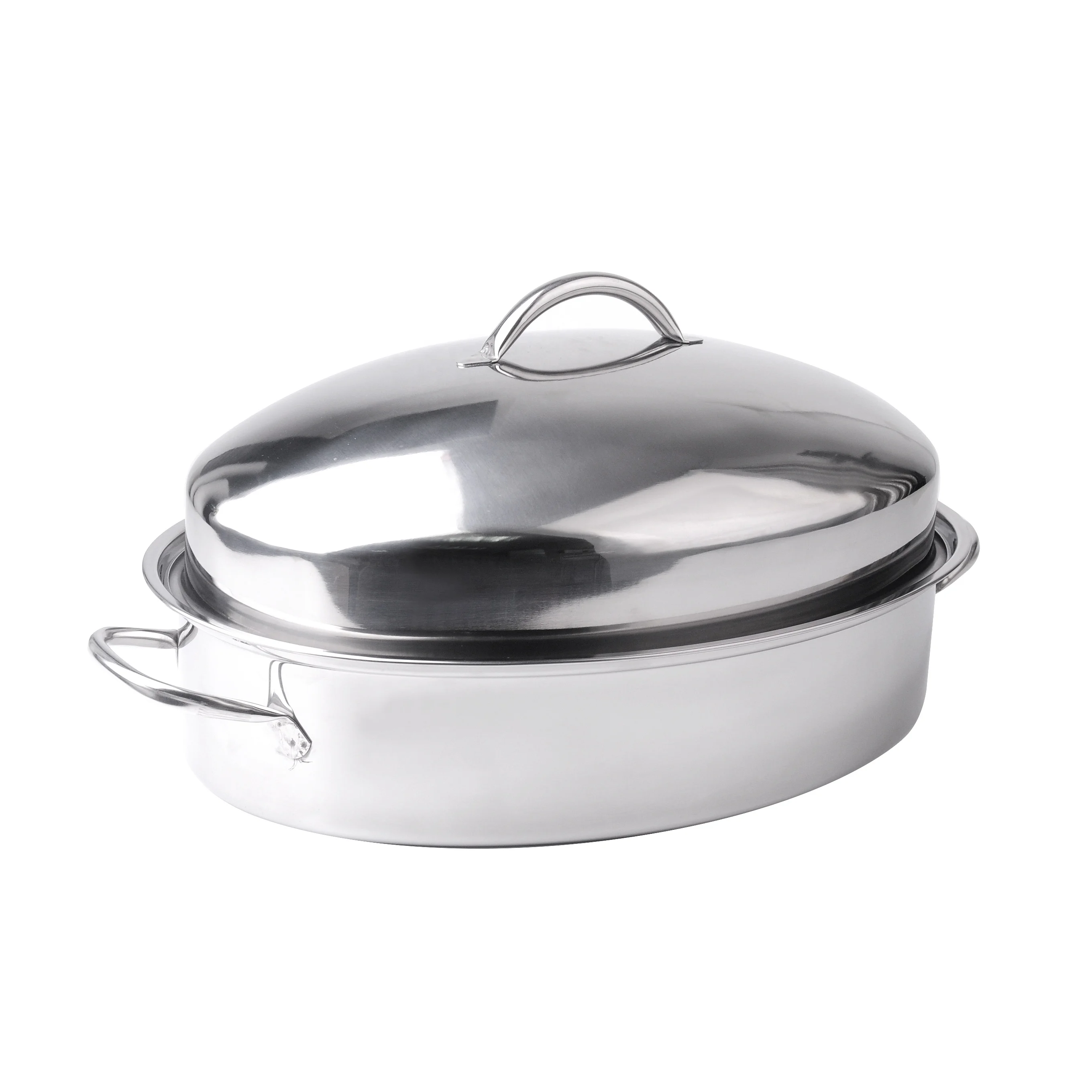 Chinese factory stainless steel cooking pot Sichuan casserole hot pot with cover