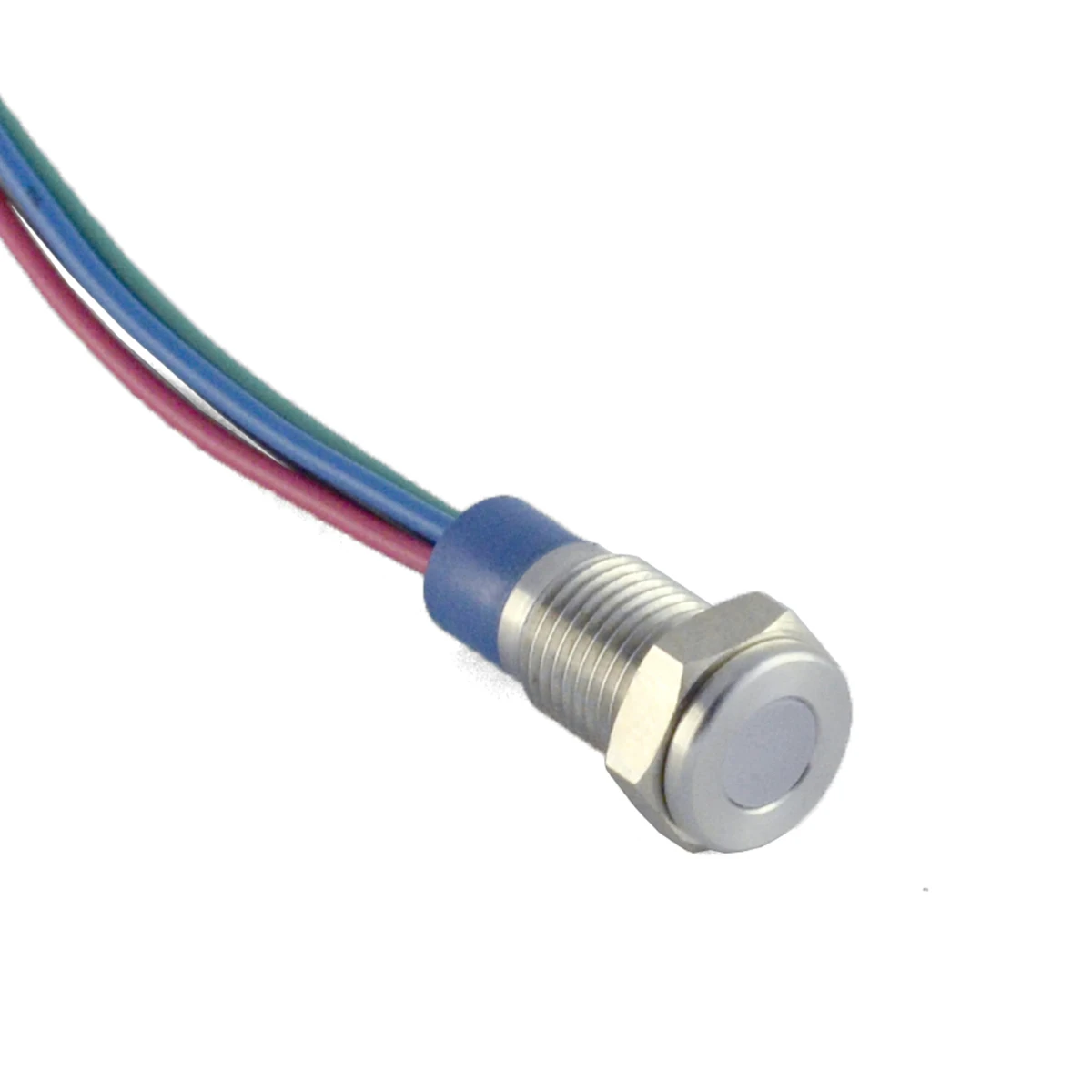 Water proof panel mount metal Signal Lamp 8mm 12mm 16mm 19mm 22mm 25mm mounting hole LED indicator