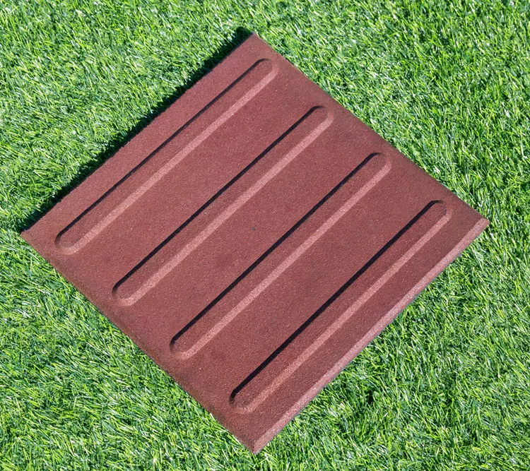 
Outdoor high quality elastic rubber brick / rubber floor tile 
