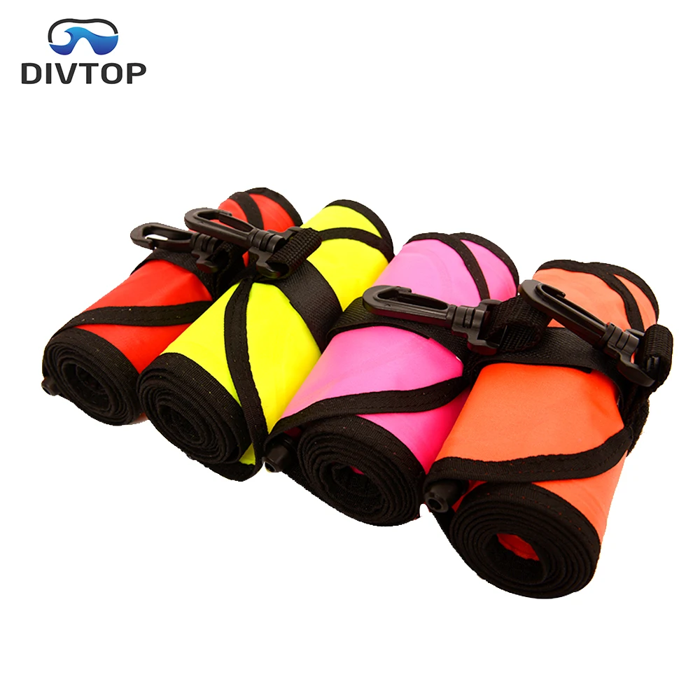 Promate Diving Inflatable Safety Tube Sausage Signal Marker Buoy Tube