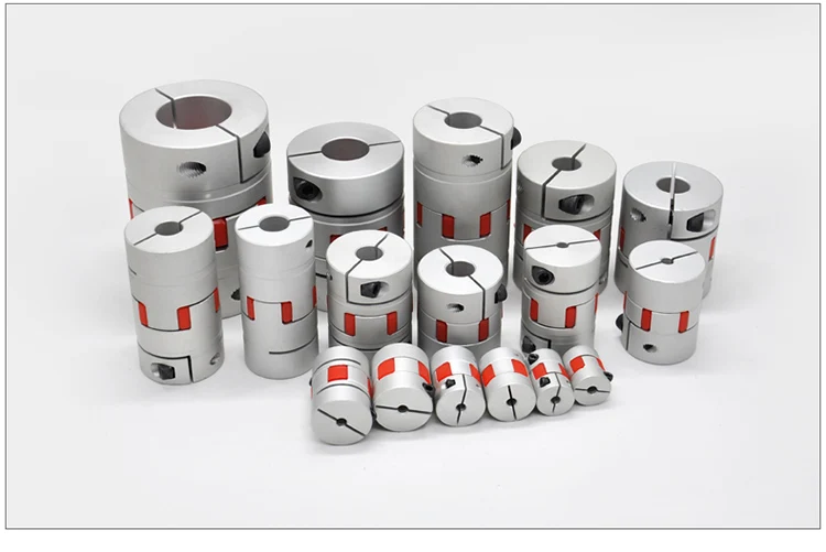 electric motor Aluminum Shaft Coupler Plum Blossom Coupling shaft adapter For Compressor, gearbox