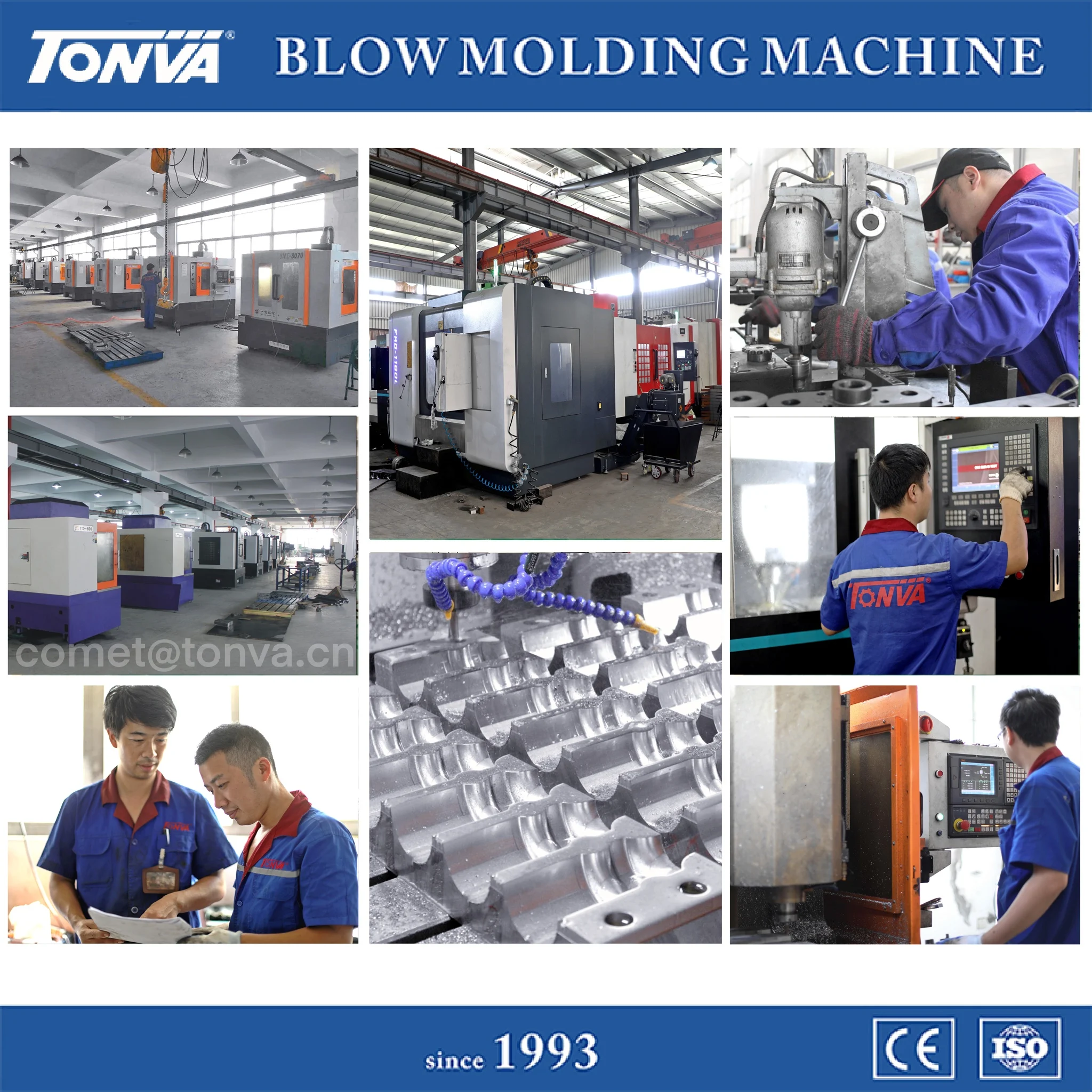 20 liter manual PET bottle blowing machine