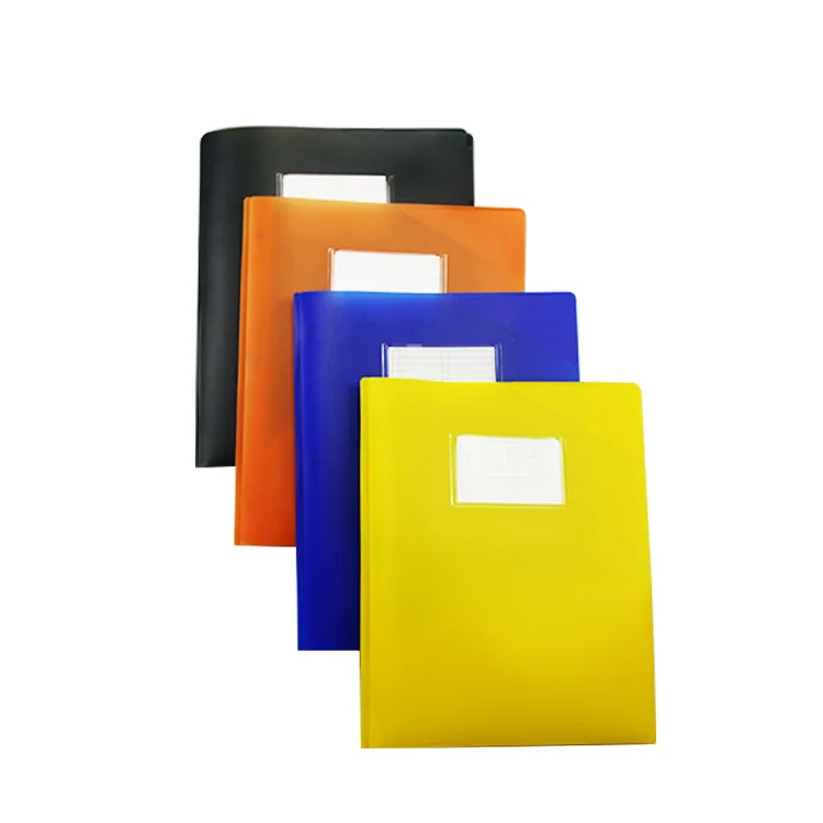 Hot Sales High Quality Poly Portfolio File Folder With 3 Holes Punched Prongs 2 Pocket PP