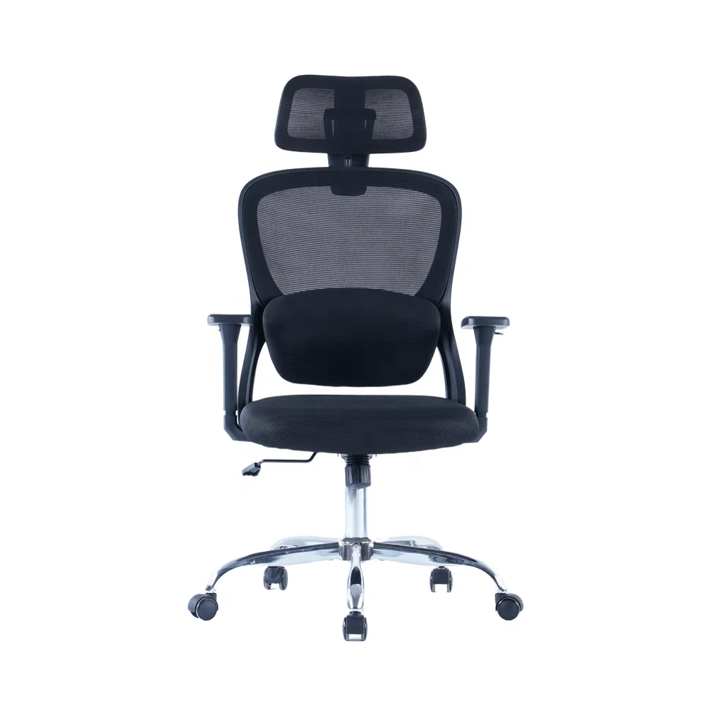 New Arrival Stylish Swivel Office Mesh Chair with Back Support Cheap Fabric Chair for Gaming Room Reviving Features