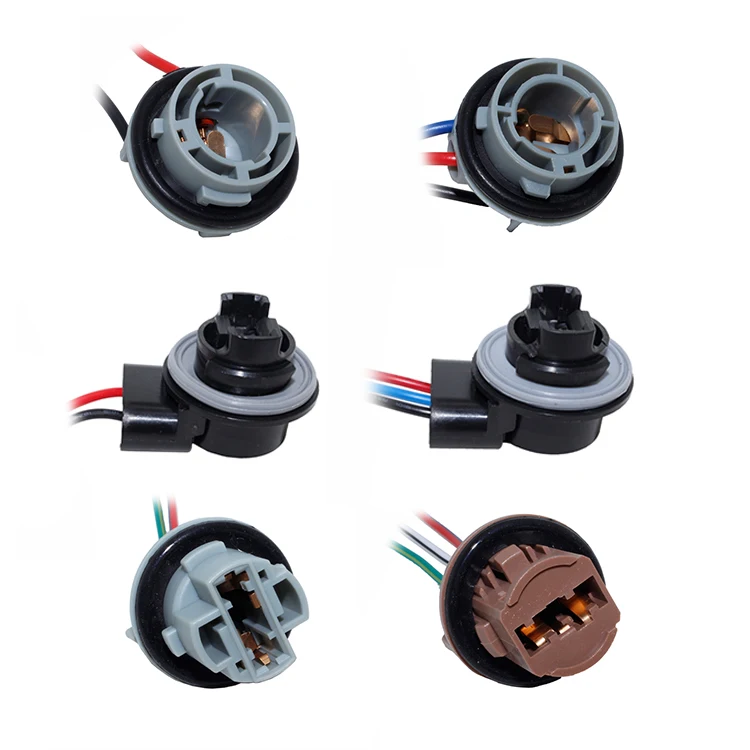 SKYERATH 1156 1157 7440 7443 3156 3157 Auto lamp holder auto bulb plug for brake light tail lights LED headlight socket