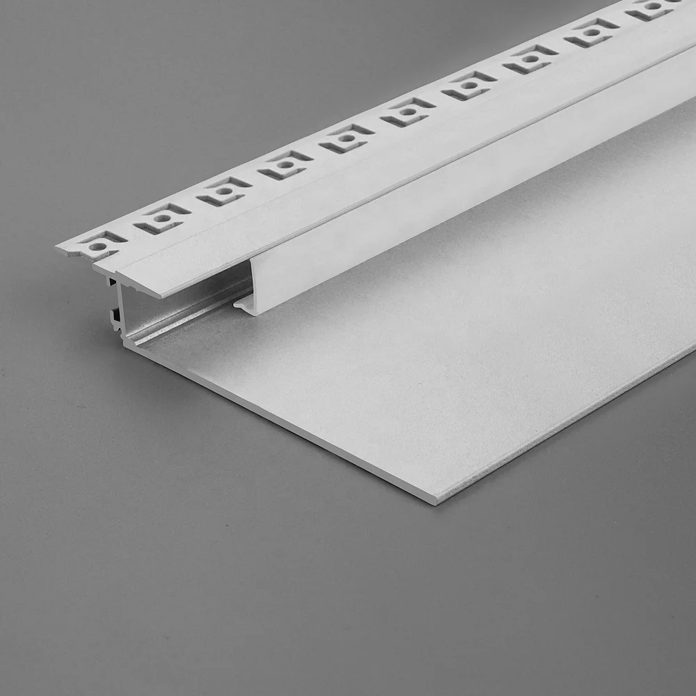 Customized Simple Atmosphere LED Lighting Strip Light Ceiling Free Embedded Reflector Slot for Indoor Office