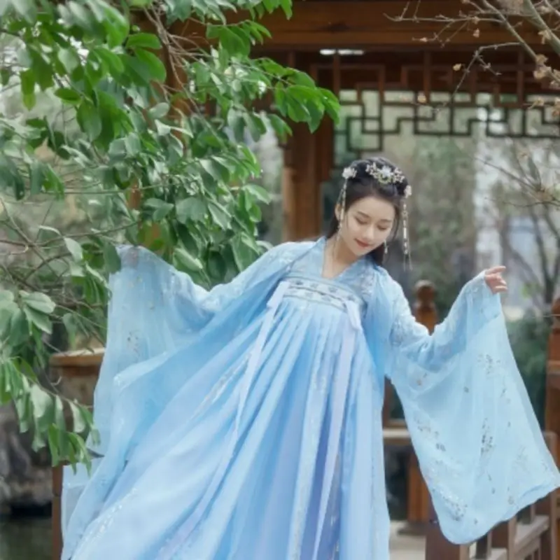 new estilo adults dinasti fairy wholesale Customized embroidered traditional hanfu