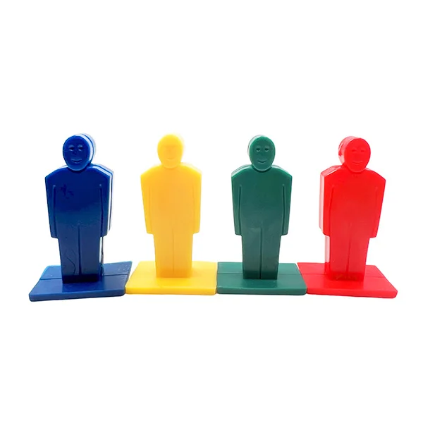 People Shape  Plastic Counters For Math Soft counters